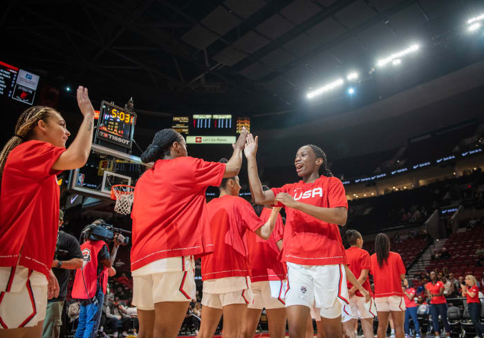 Nike Hoop Summit women's game April 8 2023 Taylor Balkom 6